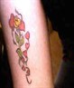 my tattoo (left leg above ankle)
