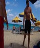 At the beach in malta