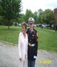 me n my mom at my grad. frm military school 