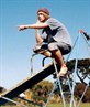 Me at the playground at the beach
