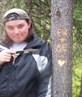 Tha'z me - Me and my baby's initials in tree