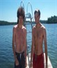 me on the left