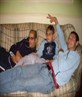 me my dad an lil bro