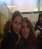 chels and me in the hall at school