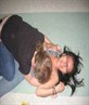 me and kelly being silly...again