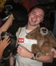 Me an monkeys.. I think they are cuter!