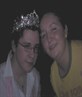 New Year's Eve, wiht my mate Amy, Right Queen