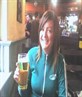 kimmy looking like a boy with a pint err!!