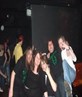 me and some mates after a gig