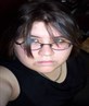Straightened hair and blue eyes. = P