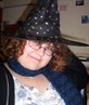Playing with the hat.