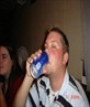 Enjoying an ice cold beer