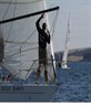 me, sailing in my cool boots!