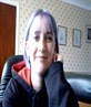 this is me wiv blue hair, really old foto.
