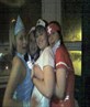 me, laura, gaily and kirsten dressed up