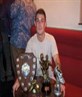gav at his footie presentation :)