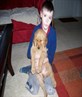 my two cuties (Wee bro and Geordie)