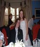 me and my cousin at her wedding