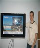 Me and my TV (I LOVE my TV) :-)