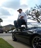 Me chillin on top....of one of my cars. 