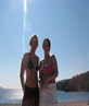 me n g on the beach
