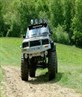 Me driving a monster truck