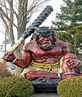 statue of an oni