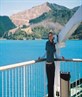 Me in New Zealand on a ferry