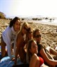 friends at the beach