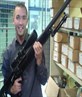 Me with a 50 Calibre Rifle - Very Heavy
