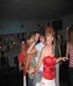 me in blue at sis party