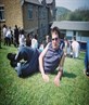 A bit of posing at college
