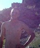 Me after jumping off a cliff into the water