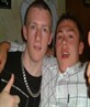 me n chris at presantation evenin