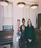  husband, son,the judge & i at our wedding