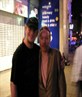 a fuzzy picture of me and axel rose 