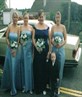 as a bridesmaid the first one on the left