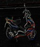 My Ped in neon
