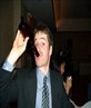 at a wedding