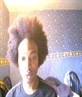 me with an afro