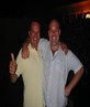 me and me cuz paulie at my parents in spain