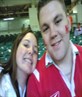 me and my sexy other half at the rugby