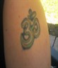 this is my tat on my arm its a ohm symbol