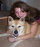 me and my puppy misty,isnt she cute?