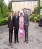 me wiv my family b4 the wedding