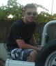 Sat in the back of an open top jeep
