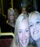 me n megan on the bus on a night out!