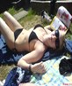 me sunbathing :)