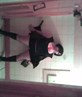 halloween,note hotpants and knee highs again!