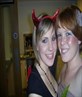 Me n Jo at halloween(before alcohol)